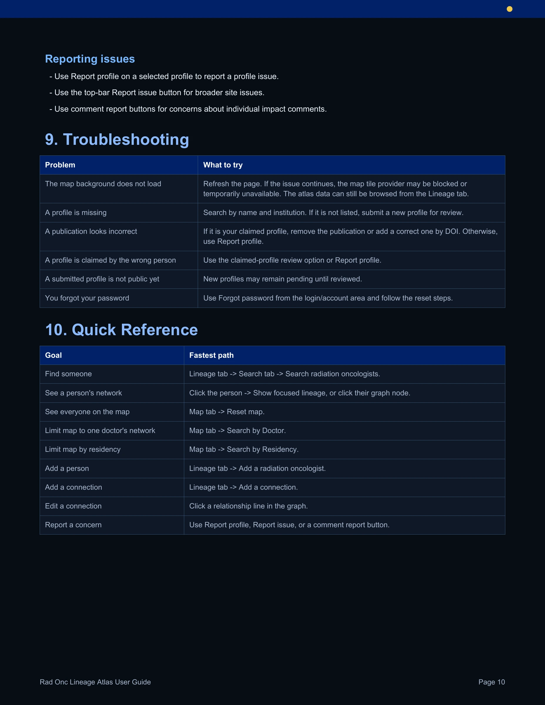 Illustrated user guide, page 10 of 11